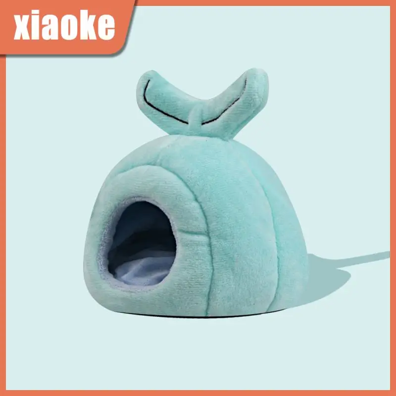 1pc Soft And Comfortable Hamster Hedgehog Winter Nest Small Animals Warm Cage Cave Bed Little Whale Tail Shaped Pet Nest Home
1pc Soft And Comfortable Hamster Hedgehog Winter Nest Small Animals Warm Cage Cave Bed Little Whale Tail Shaped Pet Nest Home