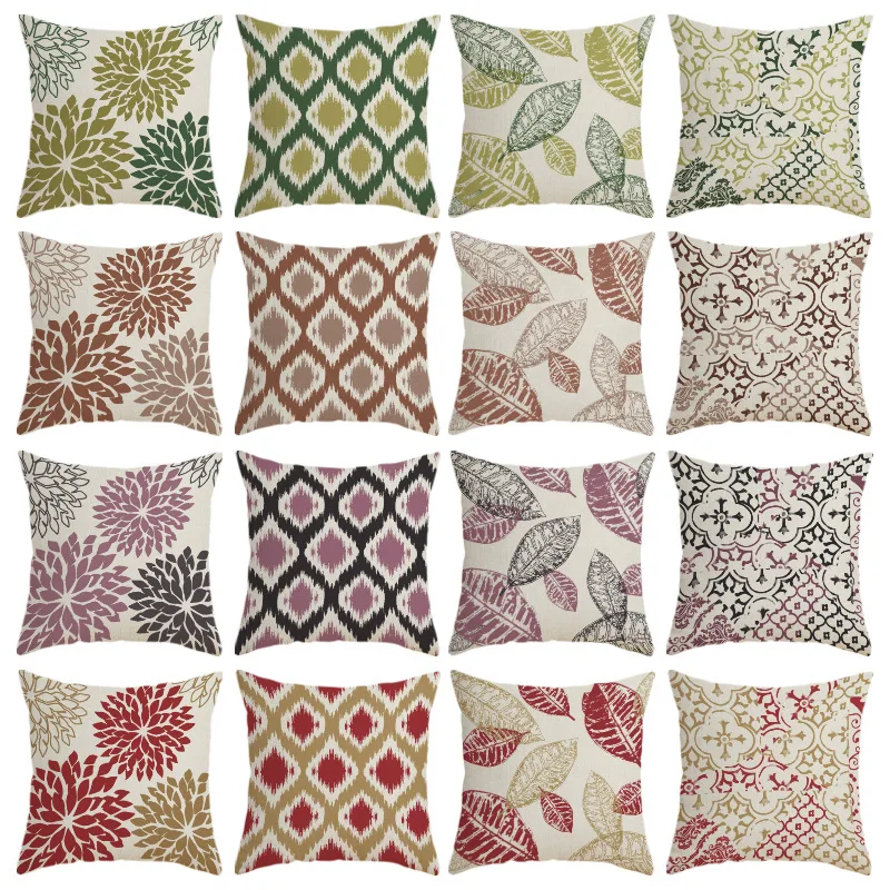 45x45cm New Geometric Linen Pillow Case, Car Cushion Sofa Cushion Back Cushion Cover Home Cloth Pillow
45x45cm New Geometric Linen Pillow Case, Car Cushion Sofa Cushion Back Cushion Cover Home Cloth Pillow