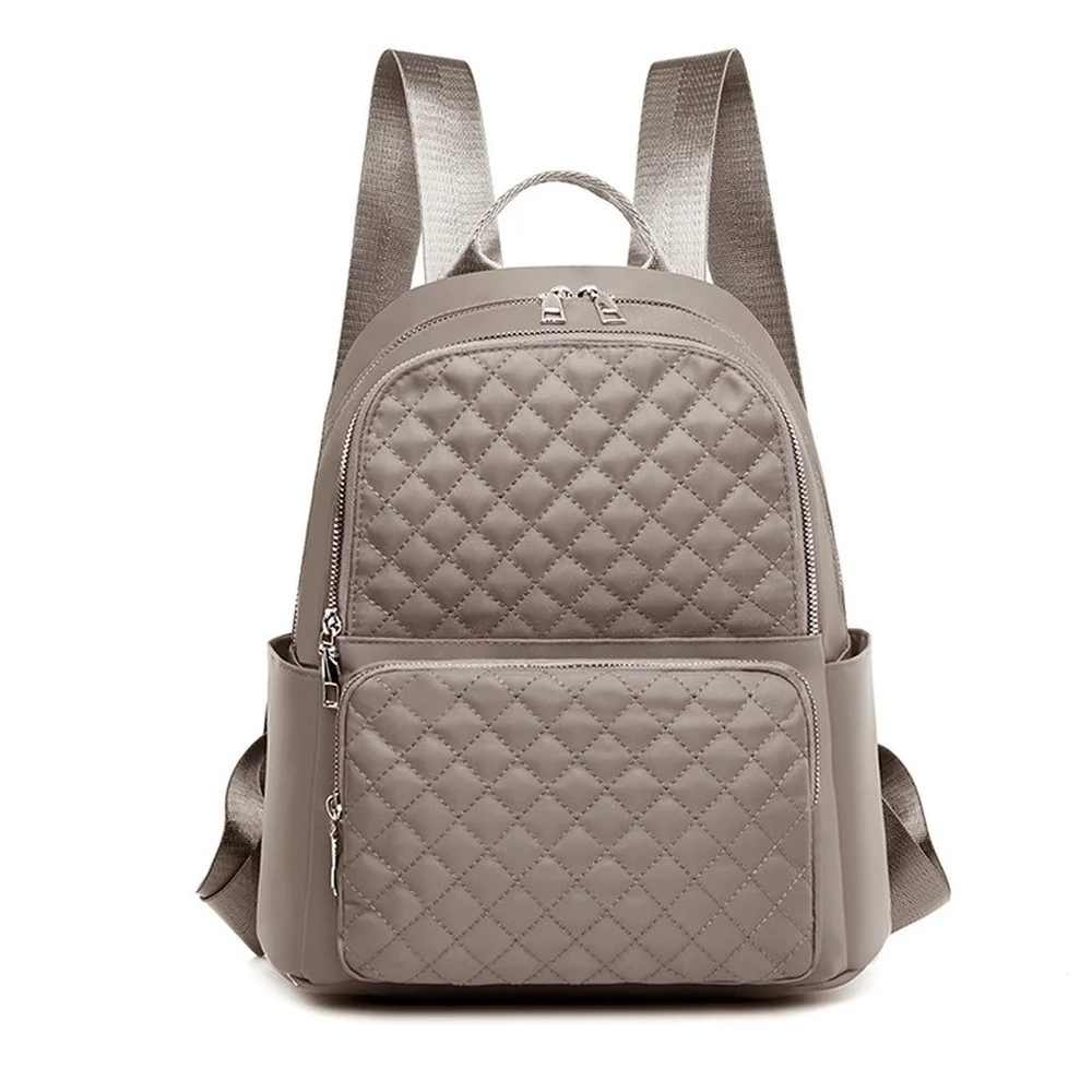 High Quality Ladies Backpack Lingge Student Schoolbag Waterproof Nylon Laptop Backpack Casual Simple Ladies Travel Bag
High Quality Ladies Backpack Lingge Student Schoolbag Waterproof Nylon Laptop Backpack Casual Simple Ladies Travel Bag