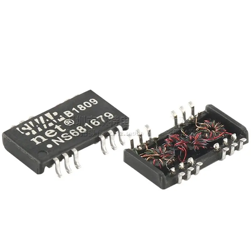 2 шт./NS681679 SOP12 SMD ультратонкий сетевой изоляционный фильтр Ethernet трансформатор новый оригинальный прямой снимок
2 шт./NS681679 SOP12 SMD ультратонкий сетевой изоляционный фильтр Ethernet трансформатор новый оригинальный прямой снимок
