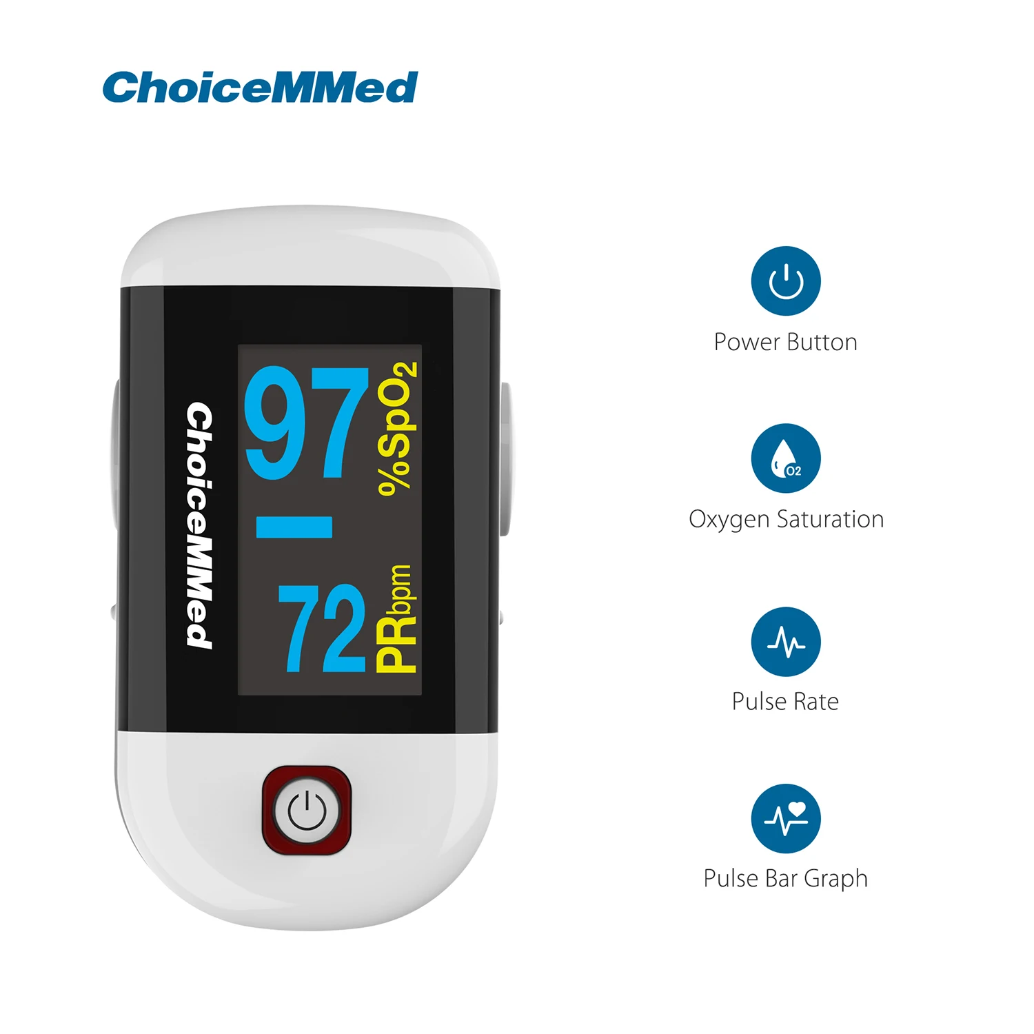 Пульсоксиметр ChoiceMMed MD300C22 на кончик пальца, цифровой прибор с OLED-экраном, насыщение крови кислородом, SPO2, монитор сердечного ритма с CE FDA
Пульсоксиметр ChoiceMMed MD300C22 на кончик пальца, цифровой прибор с OLED-экраном, насыщение крови кислородом, SPO2, монитор сердечного ритма с CE FDA