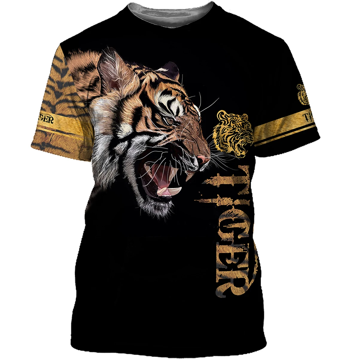 Summer Fashion Animal Tiger 3D Printed Men's Tshirt Loose Casual Graphic Tee Tops Men Harajuku Oversized Short-sleeved T Shirt
Summer Fashion Animal Tiger 3D Printed Men's Tshirt Loose Casual Graphic Tee Tops Men Harajuku Oversized Short-sleeved T Shirt