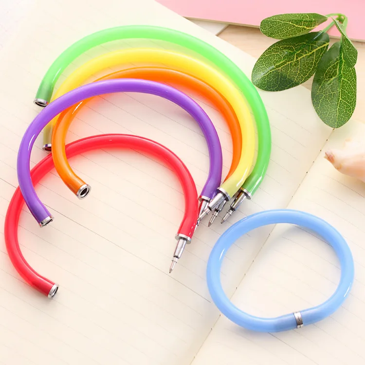 100 Pcs Wrist Bracelet Pen Cute Circle Ball Point Pen Bending Creative Stationery Student Sationary Wholesale
100 Pcs Wrist Bracelet Pen Cute Circle Ball Point Pen Bending Creative Stationery Student Sationary Wholesale