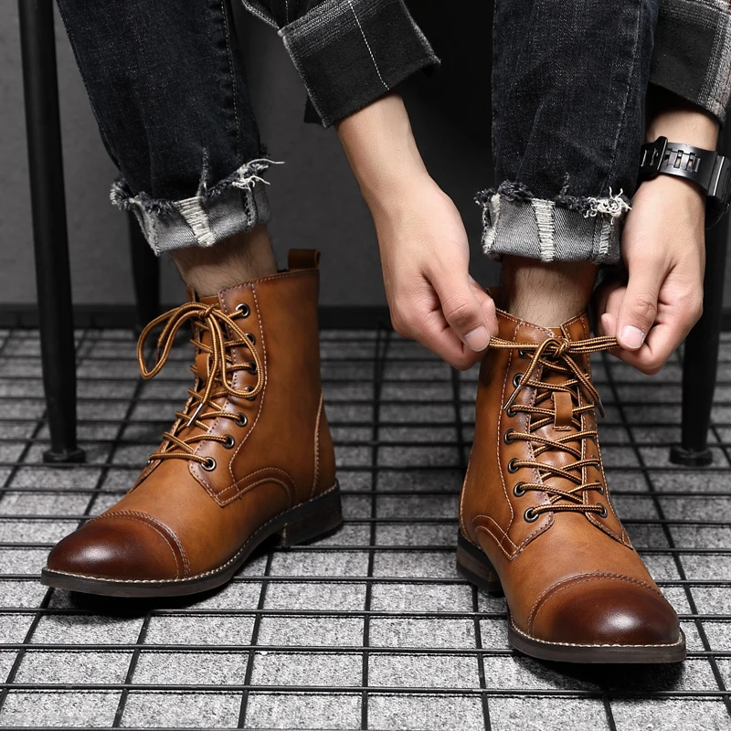 2022 Fashion Leather Concise Leisure Design Boots Men Boots Autumn Exquisite Zip Ankle Handmade Round Toe Low Heel Males Shoes
2022 Fashion Leather Concise Leisure Design Boots Men Boots Autumn Exquisite Zip Ankle Handmade Round Toe Low Heel Males Shoes