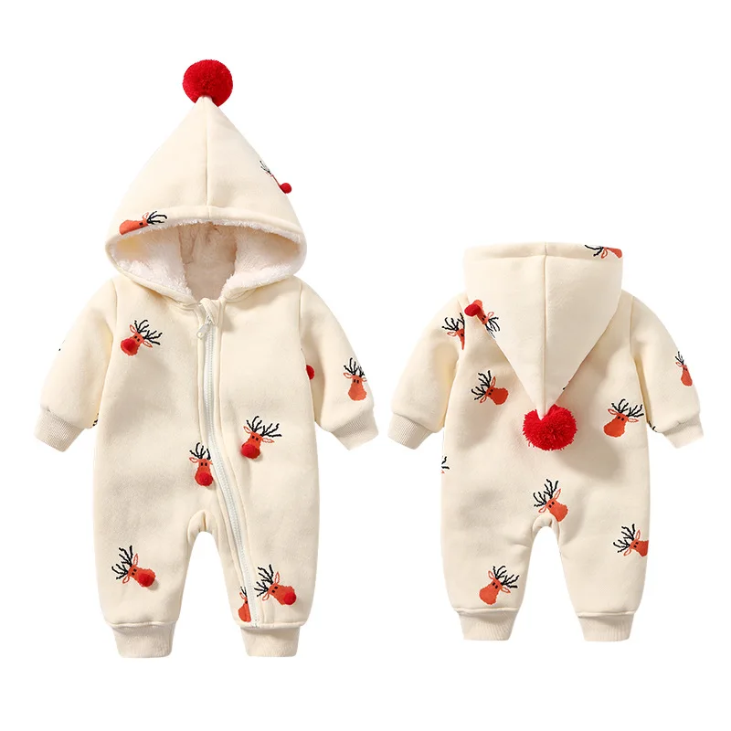 2022 Christmas Elk Winter Overall For Infant Cotton Thickened Clothes Hooded Cartoon Baby Boys Girls Jumpsuit Baby Romper 0-2Y
2022 Christmas Elk Winter Overall For Infant Cotton Thickened Clothes Hooded Cartoon Baby Boys Girls Jumpsuit Baby Romper 0-2Y