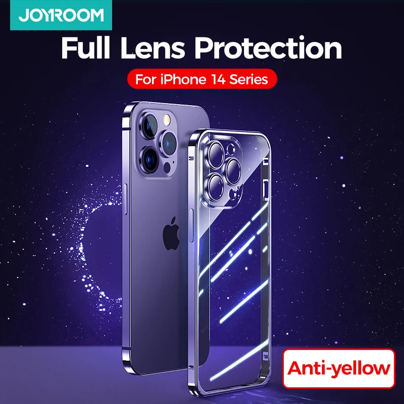 Joyroom Plating Phone Case For iPhone 14 13 12 Pro Max Clear Case For iPhone TPU+PC Shockproof Full Lens Transparent Protection
Joyroom Plating Phone Case For iPhone 14 13 12 Pro Max Clear Case For iPhone TPU+PC Shockproof Full Lens Transparent Protection