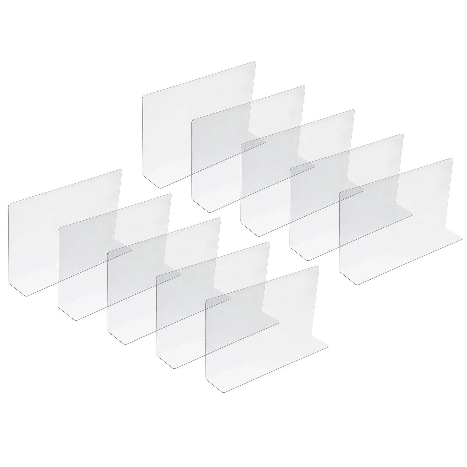 10 Pcs Partition Plate Plastic Shelving Commodity Clapboard Store Goods Separator Side Dividers Splitter Classification Shelf
10 Pcs Partition Plate Plastic Shelving Commodity Clapboard Store Goods Separator Side Dividers Splitter Classification Shelf