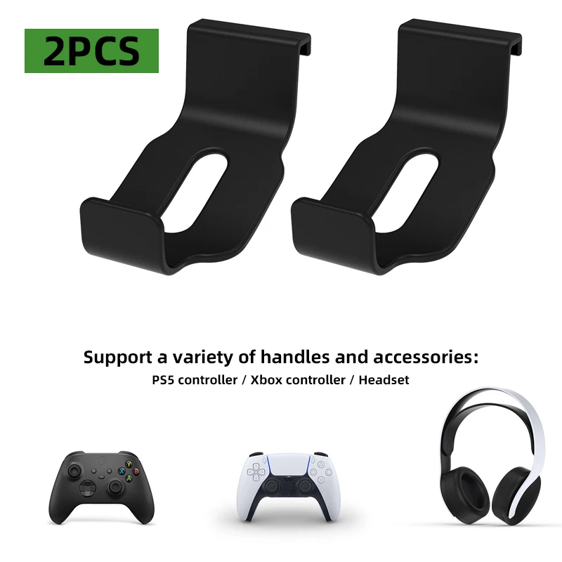 2PCS Headphone Hanger For PS5 Storage Stand Headsets Mount Earphone Holder Game Controller Bracket For Xbox Series X
2PCS Headphone Hanger For PS5 Storage Stand Headsets Mount Earphone Holder Game Controller Bracket For Xbox Series X