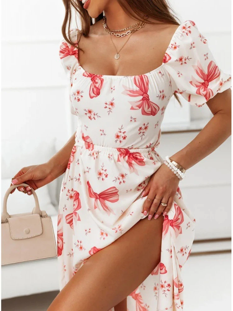 Casual Sweet Casual Long Vestidos 2022 Summer Sexy Elegant Print Dress Off Shoulder Print Short Sleeve Square Collar Long Dress
Casual Sweet Casual Long Vestidos 2022 Summer Sexy Elegant Print Dress Off Shoulder Print Short Sleeve Square Collar Long Dress