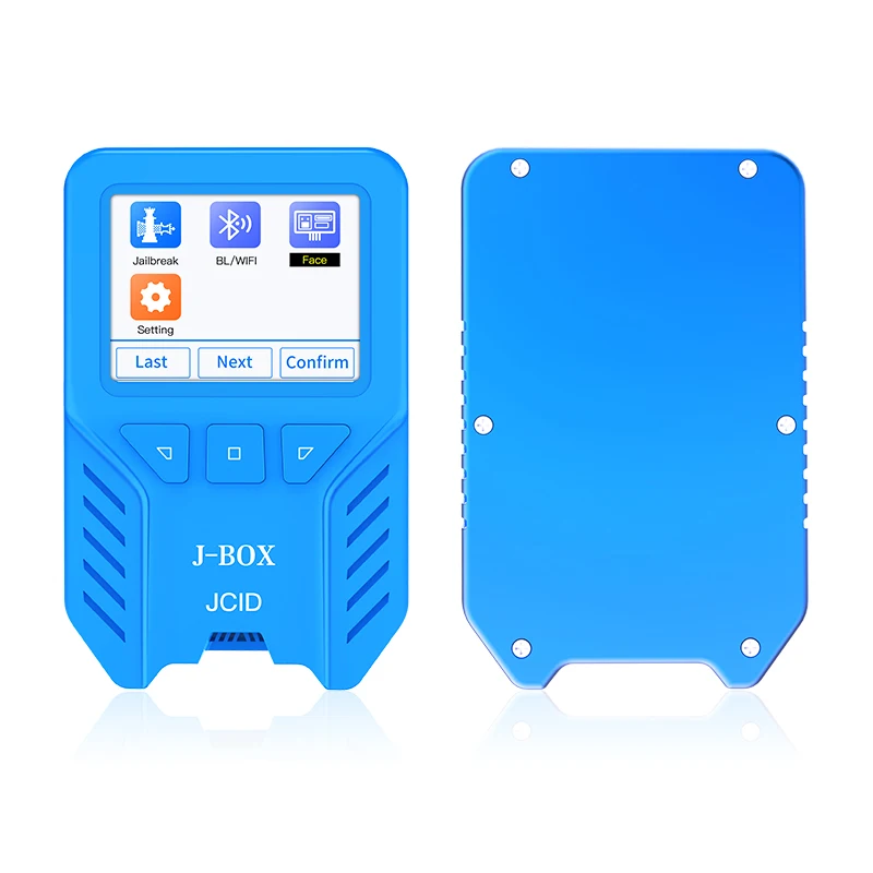 JCID Brand New Intelligent Automatic Flash Tool Jailbreak Box J-Box for A8-A11 iOS12-14.8 Face ID True Tone Fix
JCID Brand New Intelligent Automatic Flash Tool Jailbreak Box J-Box for A8-A11 iOS12-14.8 Face ID True Tone Fix