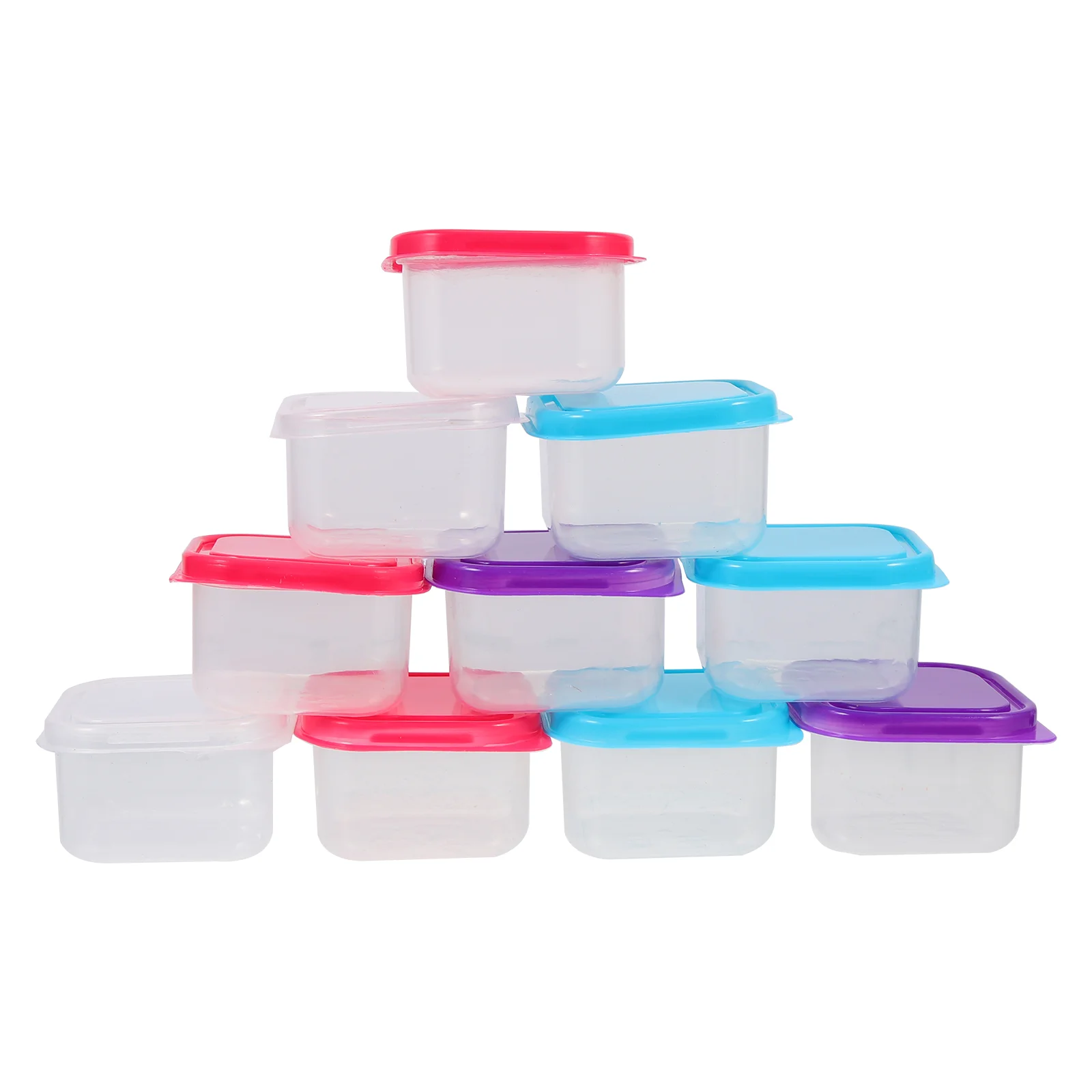 12 Pcs Crisper Plastic Storage Bin Lid Condiment Cases Container Baby Food Pp Containers Fridge Organizer Mini Boxes
12 Pcs Crisper Plastic Storage Bin Lid Condiment Cases Container Baby Food Pp Containers Fridge Organizer Mini Boxes