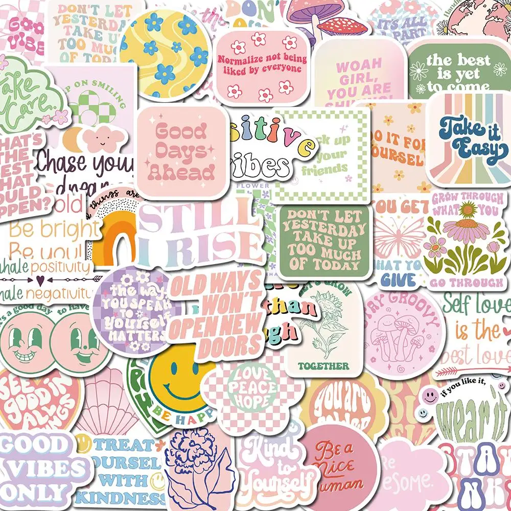 50/100PCS Danish Pastel Kawaii Stickers Text Vintage For Gift Notebook Luggage Motorcycle Laptop Refrigerator Decals Graffiti
50/100PCS Danish Pastel Kawaii Stickers Text Vintage For Gift Notebook Luggage Motorcycle Laptop Refrigerator Decals Graffiti