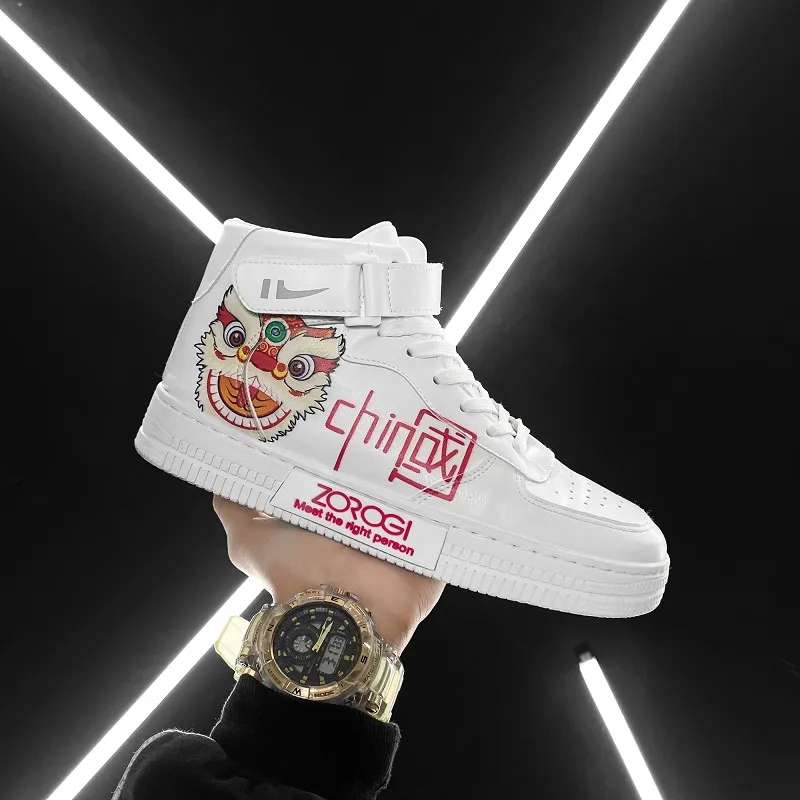 2022 Fashion Couples Skateboard Shoes Chinese Style Brand Walking Sneakers Wear-Resistant Women Sports Shoes White Flat Shoes
2022 Fashion Couples Skateboard Shoes Chinese Style Brand Walking Sneakers Wear-Resistant Women Sports Shoes White Flat Shoes