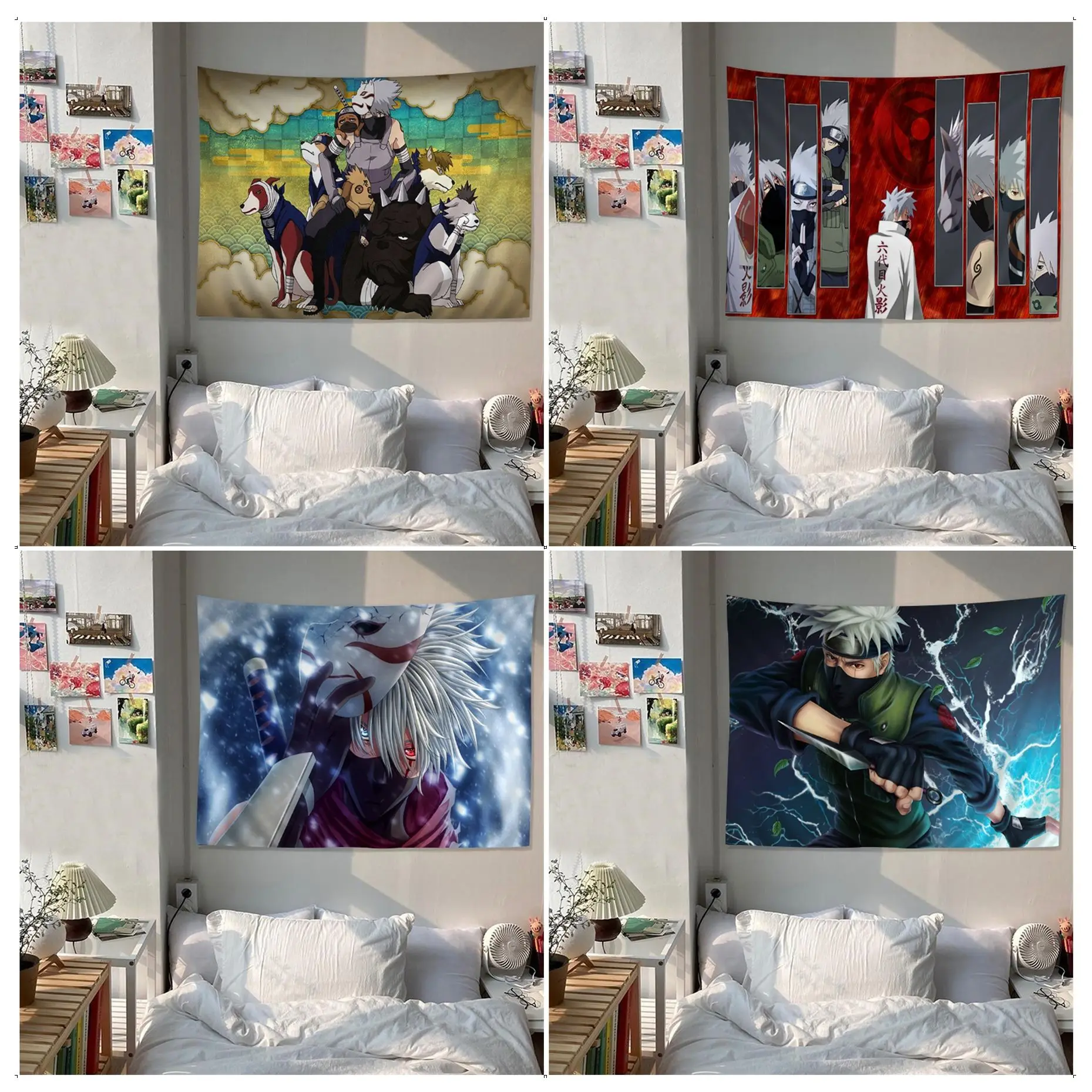 BANDAI Anime Hatake Kakashi Colorful Tapestry Wall Hanging Indian Buddha Wall Decoration Witchcraft Bohemian Japanese Tapestry
BANDAI Anime Hatake Kakashi Colorful Tapestry Wall Hanging Indian Buddha Wall Decoration Witchcraft Bohemian Japanese Tapestry