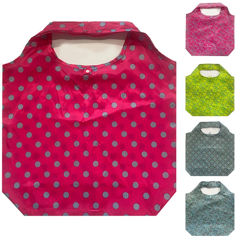 Snap Button Grocery Shopping Bag Eco Friendly Ladies Gift Foldable Reusable Tote Handbag Portable Travel Shoulder Purses Pouch
Snap Button Grocery Shopping Bag Eco Friendly Ladies Gift Foldable Reusable Tote Handbag Portable Travel Shoulder Purses Pouch