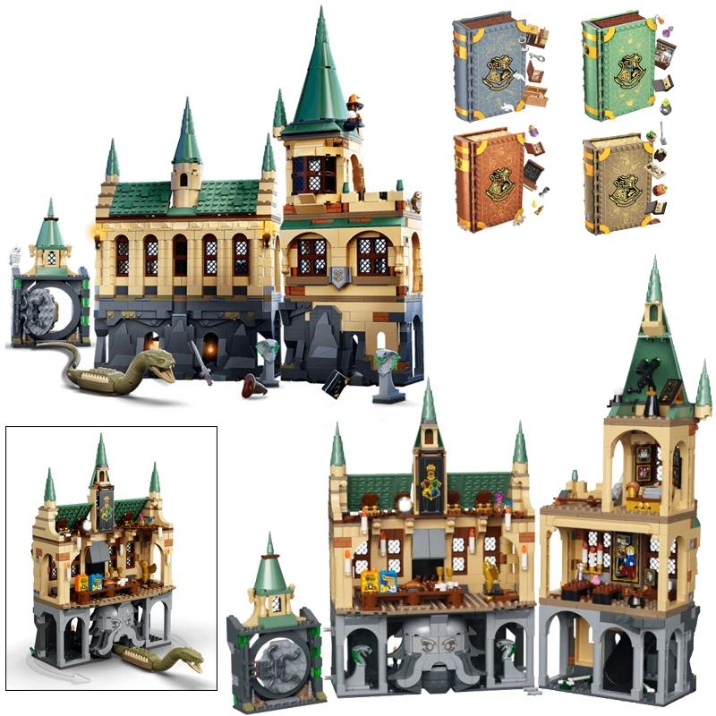 MOC Movie Magic Castle 76388 Village Visit Secret Room Building Model Building Hogsmeade Blocks Educational Toy Gift 76389
MOC Movie Magic Castle 76388 Village Visit Secret Room Building Model Building Hogsmeade Blocks Educational Toy Gift 76389