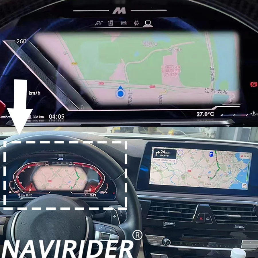 Приборная панель ЖК-дисплея для BMW 5 серии X5 7 серии F10 F15 F01 12,3 "цифровой кластер виртуальной кабины автомобильный спидометр головное устройство 
Приборная панель ЖК-дисплея для BMW 5 серии X5 7 серии F10 F15 F01 12,3 "цифровой кластер виртуальной кабины автомобильный спидометр головное устройство