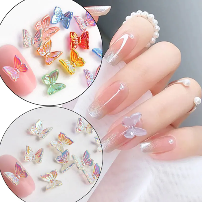 30PCS Mix Colors Nail Rhinestones 3D Crystal Butterfly Nail Jewelry DIY Decoration Manicure Nail Art Glitter AB Beauty
30PCS Mix Colors Nail Rhinestones 3D Crystal Butterfly Nail Jewelry DIY Decoration Manicure Nail Art Glitter AB Beauty
