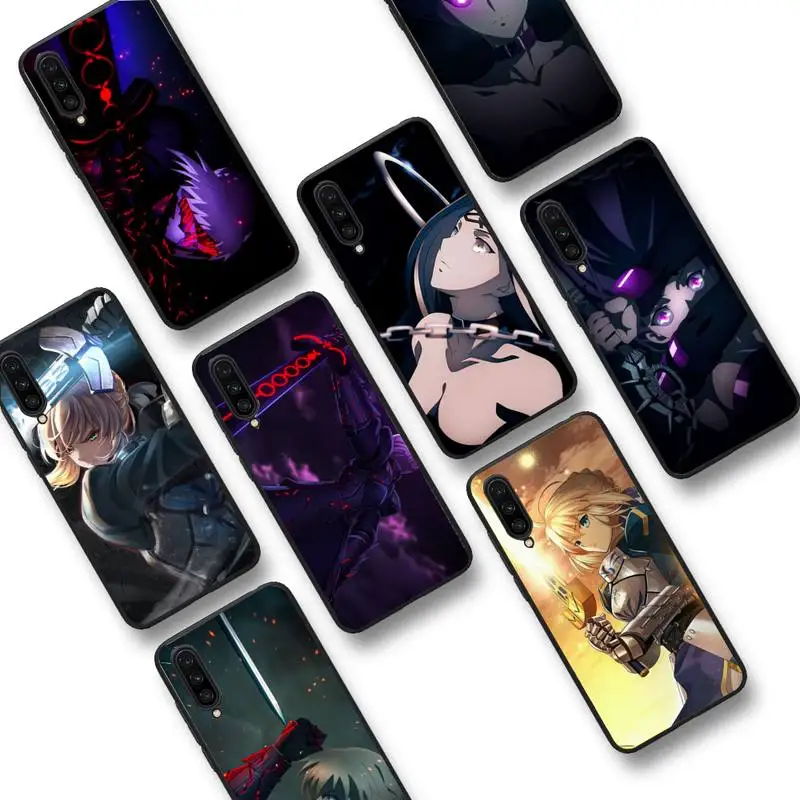 

FHNBLJ Anime Fate Phone Case for Samsung S20 lite S21 S10 S9 plus for Redmi Note8 9pro for Huawei Y6 cover