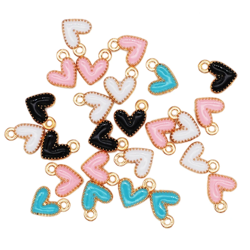 20/50pcs 7*9mm Small Enamel Love Heart Charms for Necklaces Pendants Earrings DIY Colorful Mini Charms Jewelry Finding Making
20/50pcs 7*9mm Small Enamel Love Heart Charms for Necklaces Pendants Earrings DIY Colorful Mini Charms Jewelry Finding Making