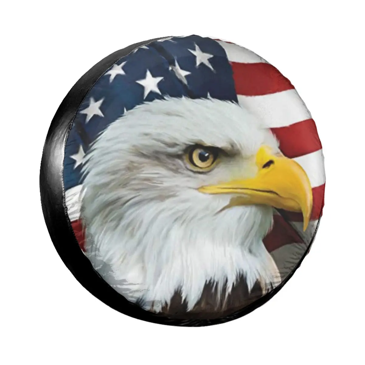 American Eagle Patriotic Garden Flag USA Spare Tire Cover for Jeep Honda Custom Dust-Proof Car Wheel Covers 14" 15" 16" 17" Inch
American Eagle Patriotic Garden Flag USA Spare Tire Cover for Jeep Honda Custom Dust-Proof Car Wheel Covers 14" 15" 16" 17" Inch