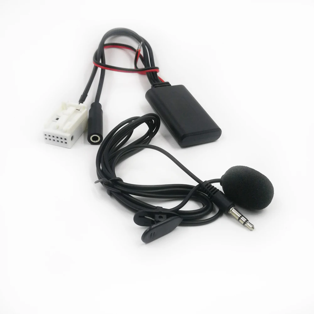 Автомобильный модуль Bluetooth AUX-in аудио MP3 музыкальный адаптер 12-контактный разъем микрофон громкой связи для модели радио Peugeot RD4 
Автомобильный модуль Bluetooth AUX-in аудио MP3 музыкальный адаптер 12-контактный разъем микрофон громкой связи для модели радио Peugeot RD4