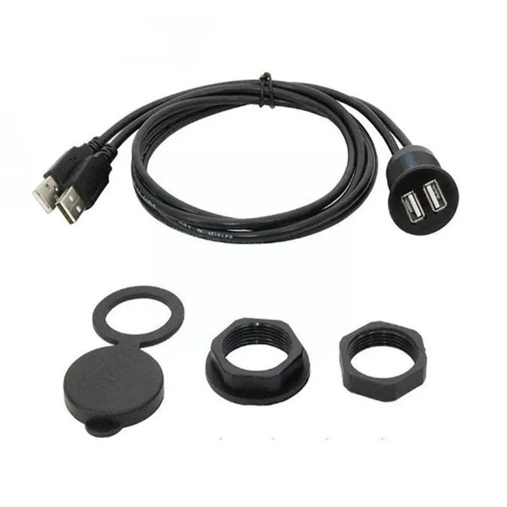 Автомобильный удлинитель B5G3, двойной USB-разъем, квадратный USB-кабель для приборной панели, 1 м/2 м
Автомобильный удлинитель B5G3, двойной USB-разъем, квадратный USB-кабель для приборной панели, 1 м/2 м