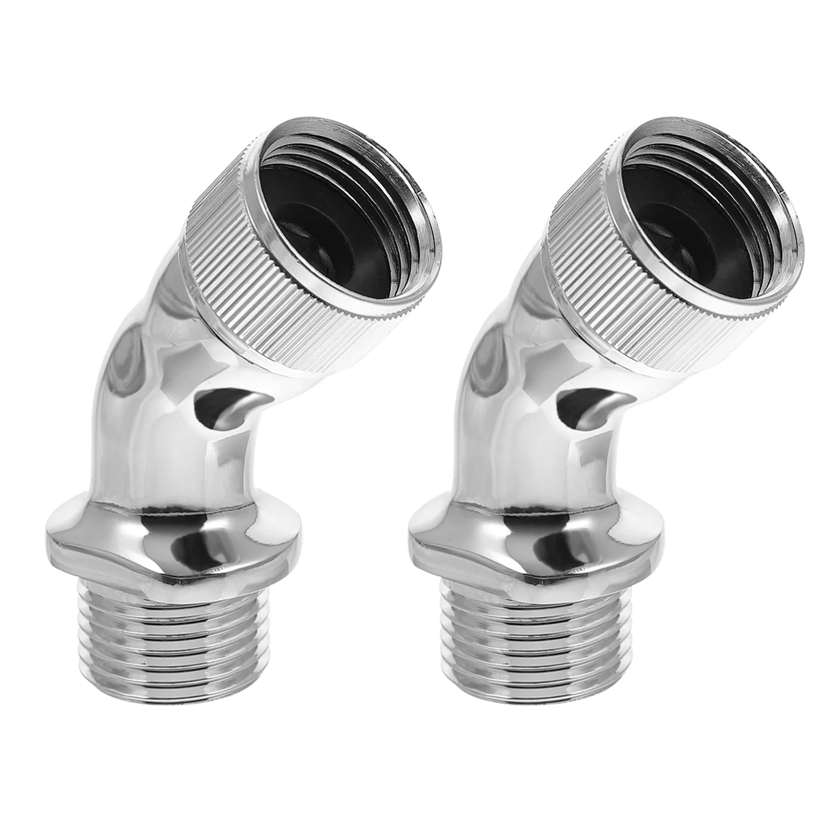 Shower Adapter Head Elbow Connector 2 Extender Swivel Hose Degree Metal Arm Angle Replacement Parts
Shower Adapter Head Elbow Connector 2 Extender Swivel Hose Degree Metal Arm Angle Replacement Parts