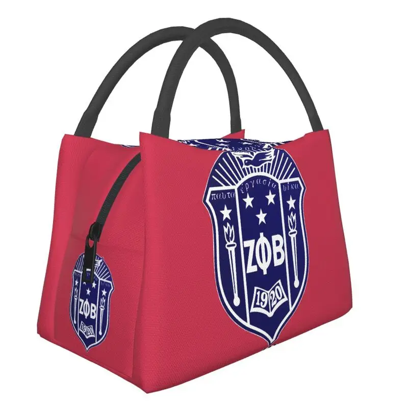 Zeta Phi Beta Thermal Insulated Lunch Bag Women Resuable Lunch Tote for Outdoor Picnic Multifunction Meal Food Box
Zeta Phi Beta Thermal Insulated Lunch Bag Women Resuable Lunch Tote for Outdoor Picnic Multifunction Meal Food Box