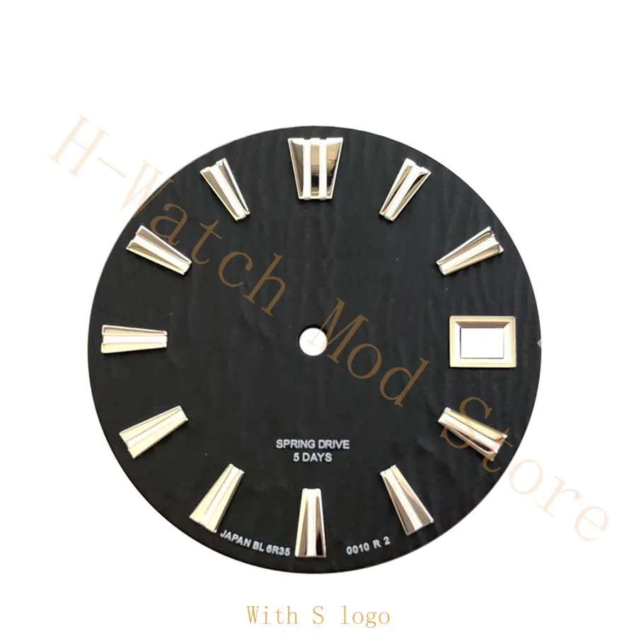 High quality NH35 grand gs dial with s logo black color fit gs watch dial gs logo fit nh36/skx007/skx009
High quality NH35 grand gs dial with s logo black color fit gs watch dial gs logo fit nh36/skx007/skx009