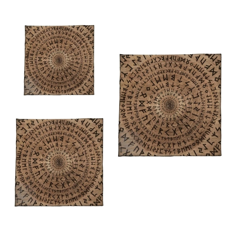 Tarot Card Tablecloth Square Divinations Tapestry Rune Pattern Astrologys Tablecloth Table Mat Witchcrafts Supplies
Tarot Card Tablecloth Square Divinations Tapestry Rune Pattern Astrologys Tablecloth Table Mat Witchcrafts Supplies