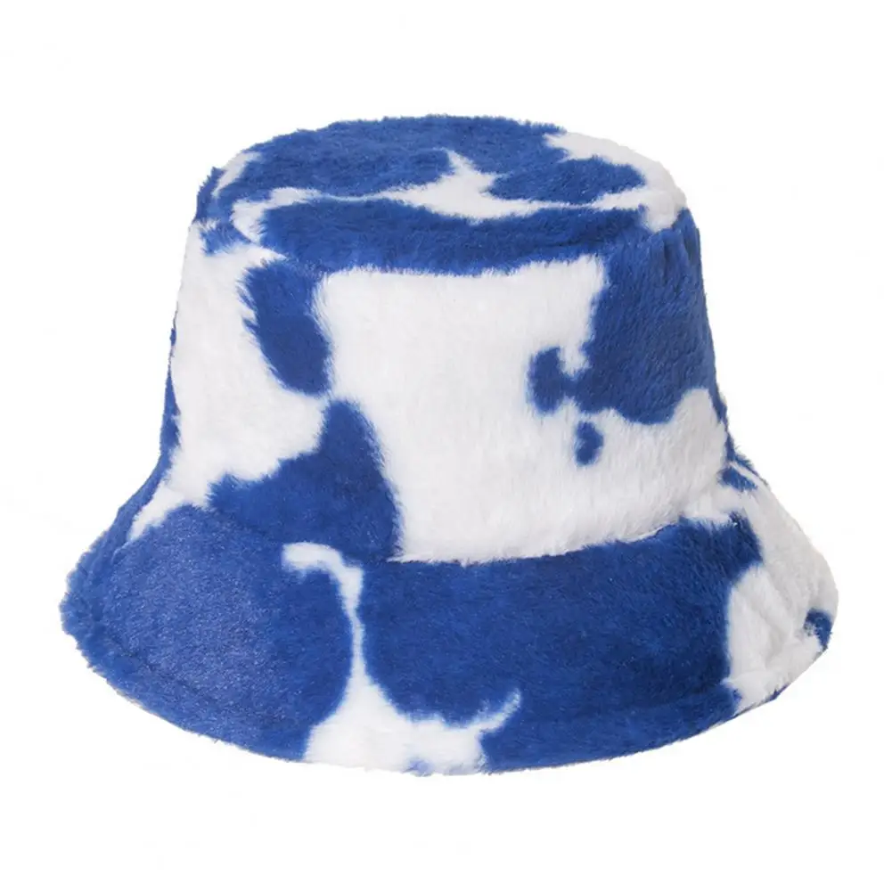 Cow Print Thickened Bucket Hat Plush Wide Brim Foldable Unisex Fisherman Cap Fashion Faux Fur Letter Pattern Bucket Hats
Cow Print Thickened Bucket Hat Plush Wide Brim Foldable Unisex Fisherman Cap Fashion Faux Fur Letter Pattern Bucket Hats