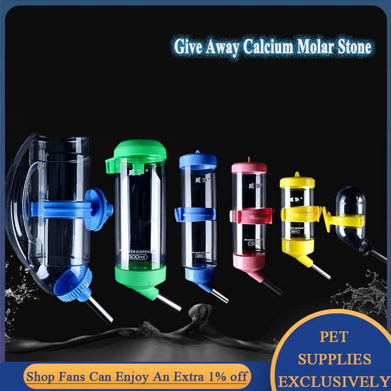 80/125/250/500/650ml Hamster Drinker Water Bottle Dispenser Feeder for Chinchilla/Guinea Pig/Rabbit/Hedgehog/Squirrel Waterer
80/125/250/500/650ml Hamster Drinker Water Bottle Dispenser Feeder for Chinchilla/Guinea Pig/Rabbit/Hedgehog/Squirrel Waterer