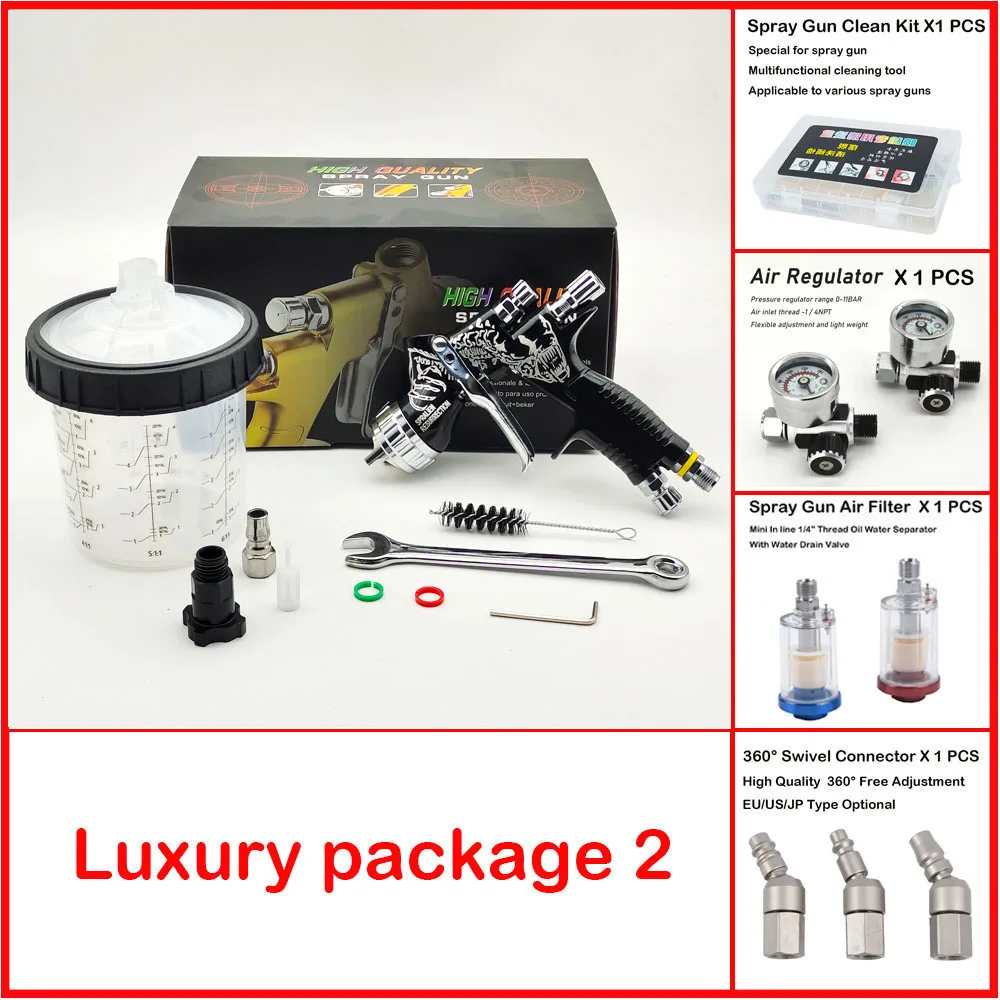 2024, пистолет-распылитель HVLP 1,3/1,8 мм, пистолет для покраски автомобиля с чашкой для смешивания, не требующий очистки бака для покраски автомобиля
2024, пистолет-распылитель HVLP 1,3/1,8 мм, пистолет для покраски автомобиля с чашкой для смешивания, не требующий очистки бака для покраски автомобиля