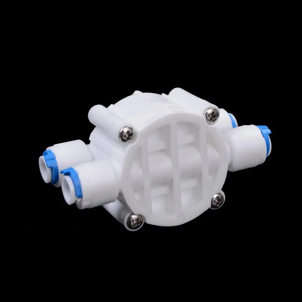 1PC Auto Shut Off 4 Way 1/4 Port Valve For RO Reverse Osmosis Water Filter System
1PC Auto Shut Off 4 Way 1/4 Port Valve For RO Reverse Osmosis Water Filter System