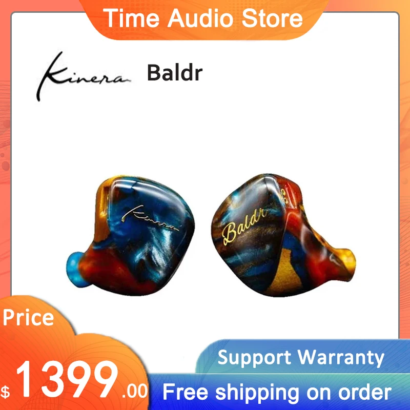 Kinera Baldr 4 EST + 2BA + 1DD Hybrid Driver HiFi In-Ear Earphone IEMs Noise Cancelling Headset Kinera YH623 QOA
Kinera Baldr 4 EST + 2BA + 1DD Hybrid Driver HiFi In-Ear Earphone IEMs Noise Cancelling Headset Kinera YH623 QOA