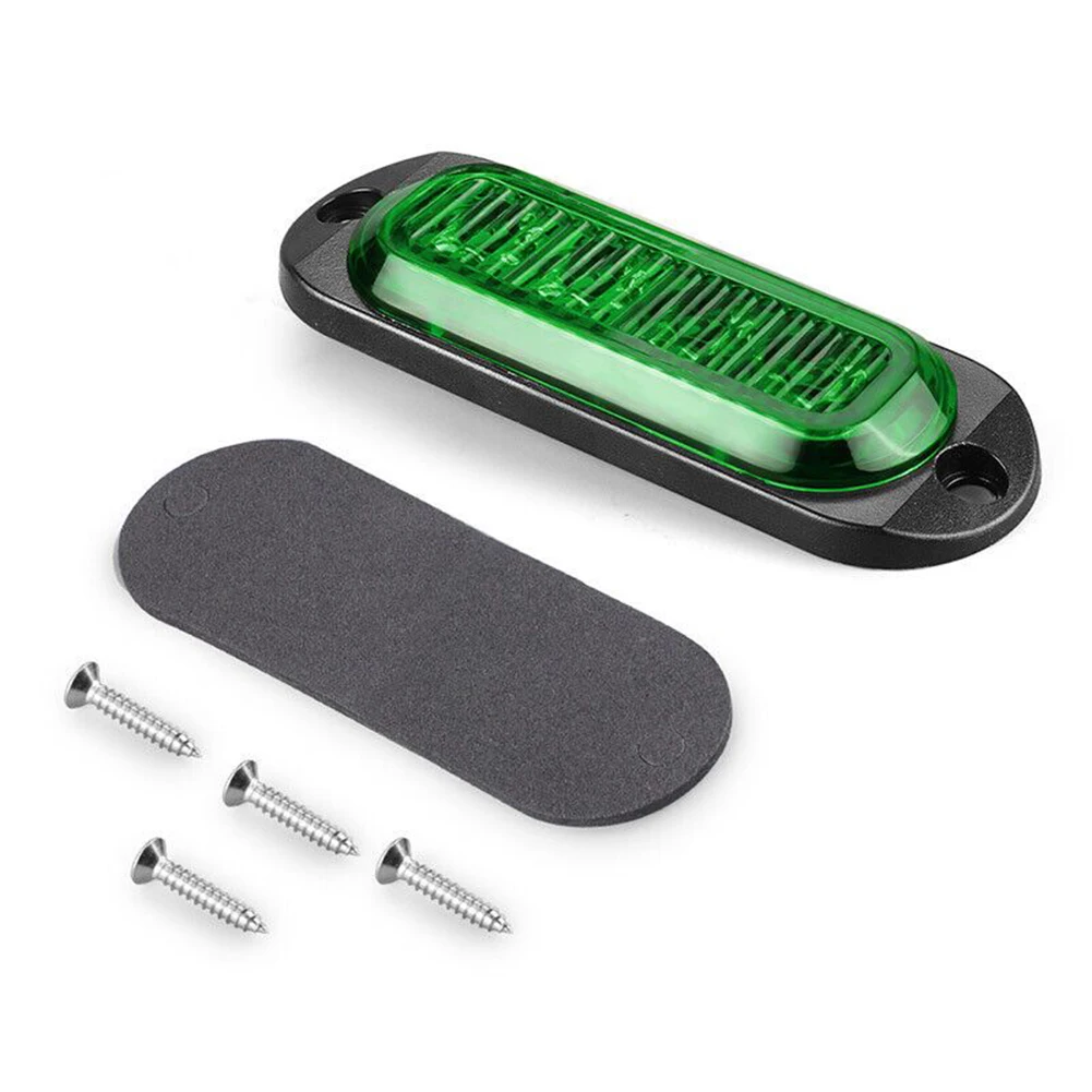 4pcs Green 4 LED Oval Side Marker Lights Clearance Light Truck Trailer Accesorios Parking Lights For Truck Parts Waterproof
4pcs Green 4 LED Oval Side Marker Lights Clearance Light Truck Trailer Accesorios Parking Lights For Truck Parts Waterproof