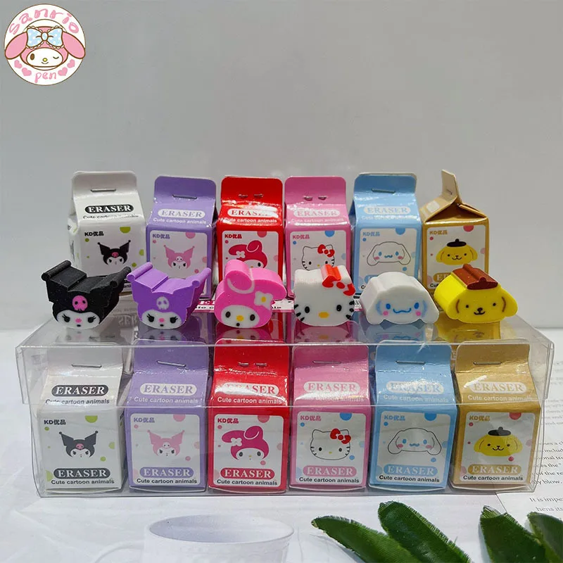 Новинка, ластик Sanrio Kuromi Melody Cinnamoroll в коробке, 9/36 шт., милые Мультяшные канцелярские принадлежности, чистый ластик, подарки для школьников и студентов на день рождения
Новинка, ластик Sanrio Kuromi Melody Cinnamoroll в коробке, 9/36 шт., милые Мультяшные канцелярские принадлежности, чистый ластик, подарки для школьников и студентов на день рождения