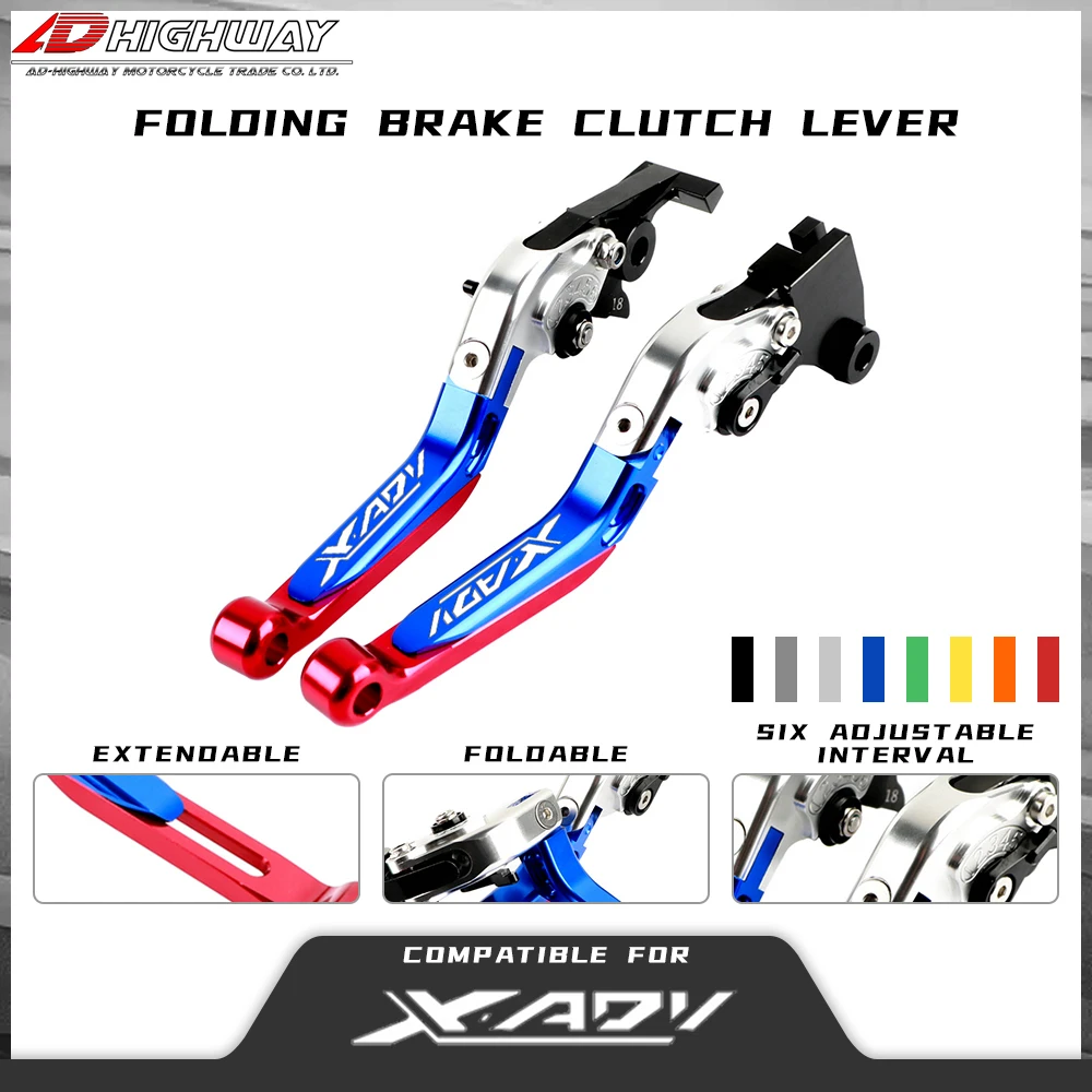 CNC Aluminum Brake Handle Bar Lever Extendable Folding Adjustable Brake Clutch Levers For HONDA X ADV 750 XADV X-ADV 2017-2022
CNC Aluminum Brake Handle Bar Lever Extendable Folding Adjustable Brake Clutch Levers For HONDA X ADV 750 XADV X-ADV 2017-2022