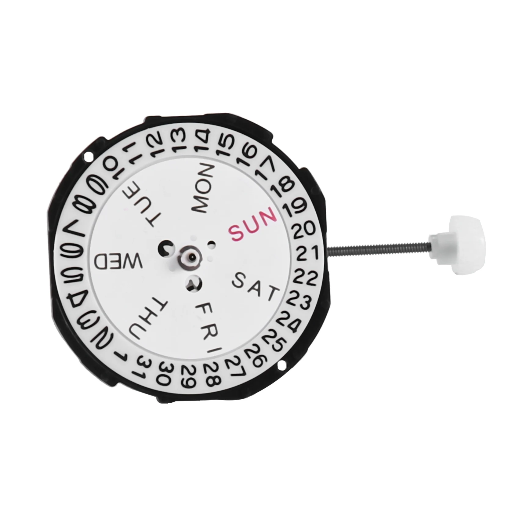 Watch Movement, Three Hands Movement Movement Quartz Watch Movement, SL28 for Watch Repair Accessory Men(Dual Calendar)
Watch Movement, Three Hands Movement Movement Quartz Watch Movement, SL28 for Watch Repair Accessory Men(Dual Calendar)