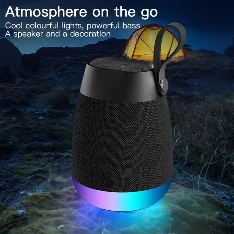 Atmosphere Led Light Outdoor Audio Wireless Portable Bluetooth Speaker Outdoor Speaker For Xiaomi Huawei Waterproof Mini
Atmosphere Led Light Outdoor Audio Wireless Portable Bluetooth Speaker Outdoor Speaker For Xiaomi Huawei Waterproof Mini