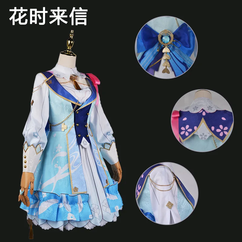 Game Genshin Impact Kamisato Ayaka Cosplay New Skin Lolita Dress Cosplay Game Kamisato Ayaka Costume Free Hat
Game Genshin Impact Kamisato Ayaka Cosplay New Skin Lolita Dress Cosplay Game Kamisato Ayaka Costume Free Hat