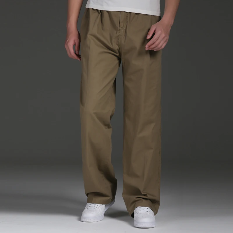 Spring Summer Men's Pants Large Size Straight Fit Big Sizes 6XL Side Pockets Wide Leg Cotton Cargo Pants Work Trousers Male
Spring Summer Men's Pants Large Size Straight Fit Big Sizes 6XL Side Pockets Wide Leg Cotton Cargo Pants Work Trousers Male