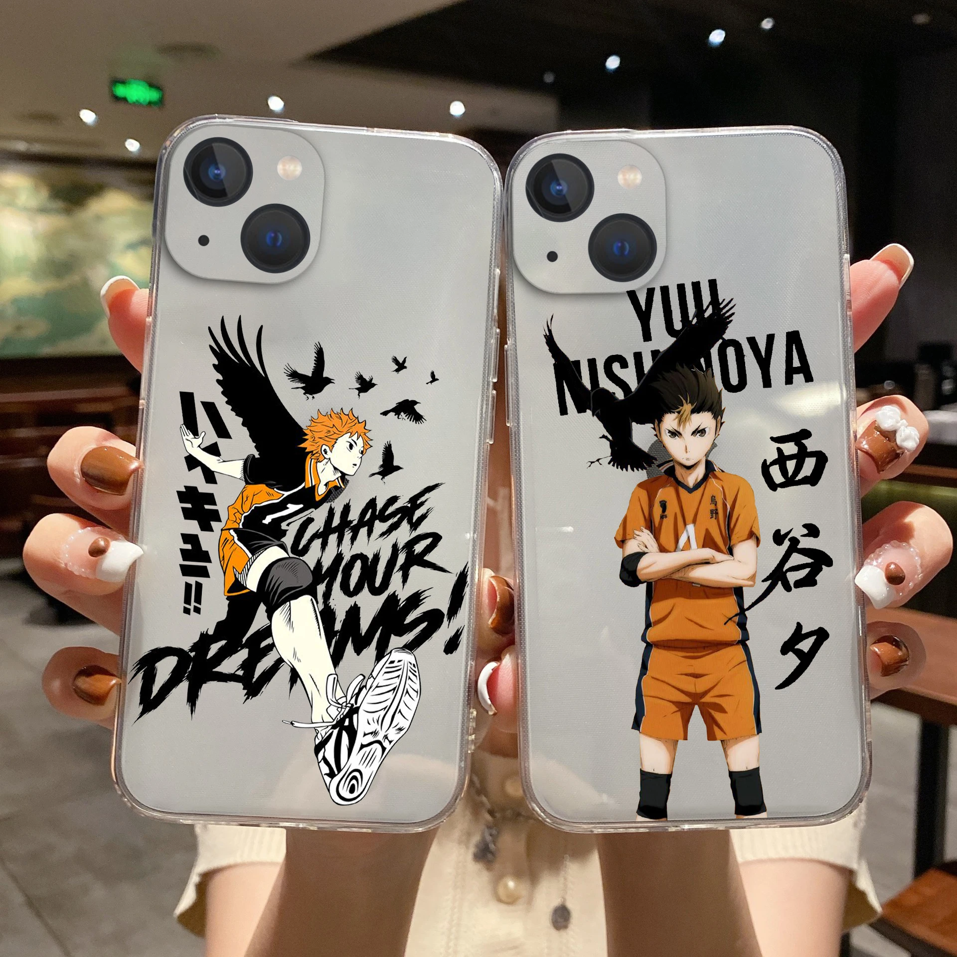 Anime Haikyuu High School Volleyball Hinata Kageyama Tobio Phone case for iPhone 11 12 13 14 Pro Max XR X XSMAX 14Plus soft case 
Anime Haikyuu High School Volleyball Hinata Kageyama Tobio Phone case for iPhone 11 12 13 14 Pro Max XR X XSMAX 14Plus soft case