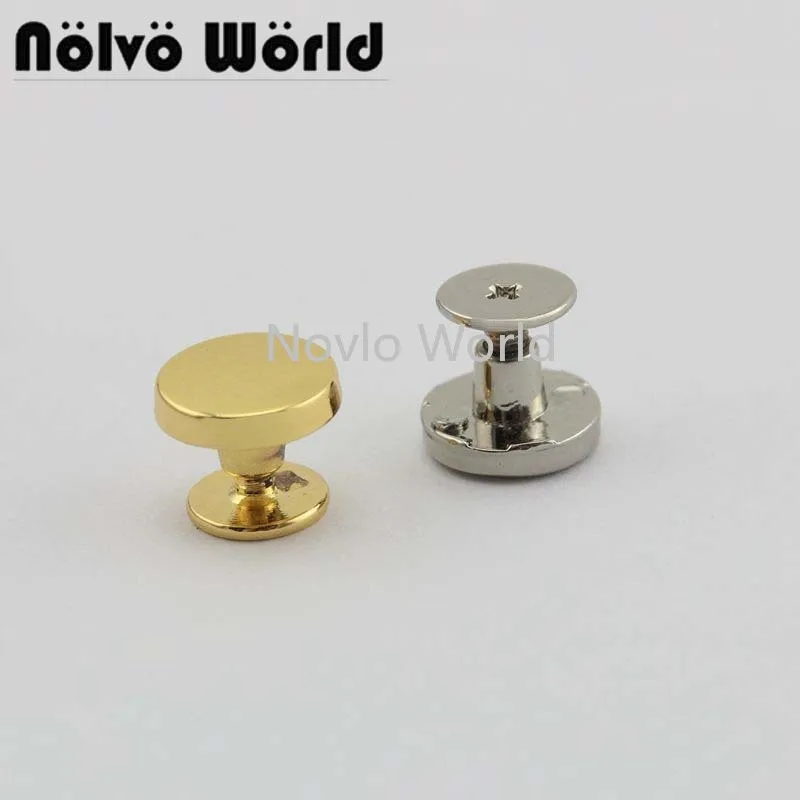 10-50 pieces 11mm 4 colors High quality Copper Solid Rivets Screws Studs Rivets For Bag Feet Strap Leather Crafts Studs
10-50 pieces 11mm 4 colors High quality Copper Solid Rivets Screws Studs Rivets For Bag Feet Strap Leather Crafts Studs