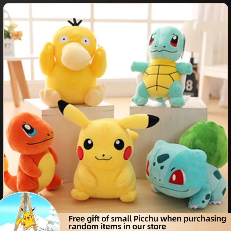 TakaraTomy Pokemon Pikachu Psyduck Charmander Stuffed Figure Doll Child Birthday Gift Christmas Present BedRoom Decoration 22CM
TakaraTomy Pokemon Pikachu Psyduck Charmander Stuffed Figure Doll Child Birthday Gift Christmas Present BedRoom Decoration 22CM