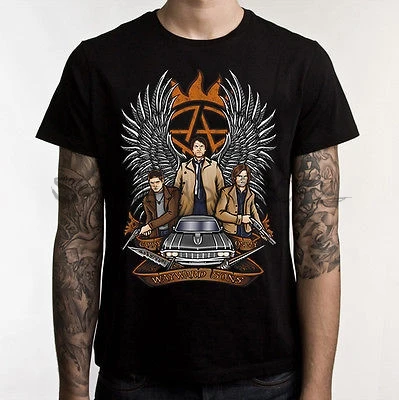 Supernatural T-Shirt Winchesters Wayword Sons Tee Shirt men summer tee-shirt male brand t shirts man t-shirt euro size 4XL 5XL
Supernatural T-Shirt Winchesters Wayword Sons Tee Shirt men summer tee-shirt male brand t shirts man t-shirt euro size 4XL 5XL