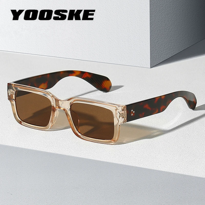 Солнцезащитные очки YOOSKE с квадратными линзами для мужчин и женщин, Модные Винтажные Роскошные солнечные аксессуары в стиле ретро, чёрные
Солнцезащитные очки YOOSKE с квадратными линзами для мужчин и женщин, Модные Винтажные Роскошные солнечные аксессуары в стиле ретро, чёрные