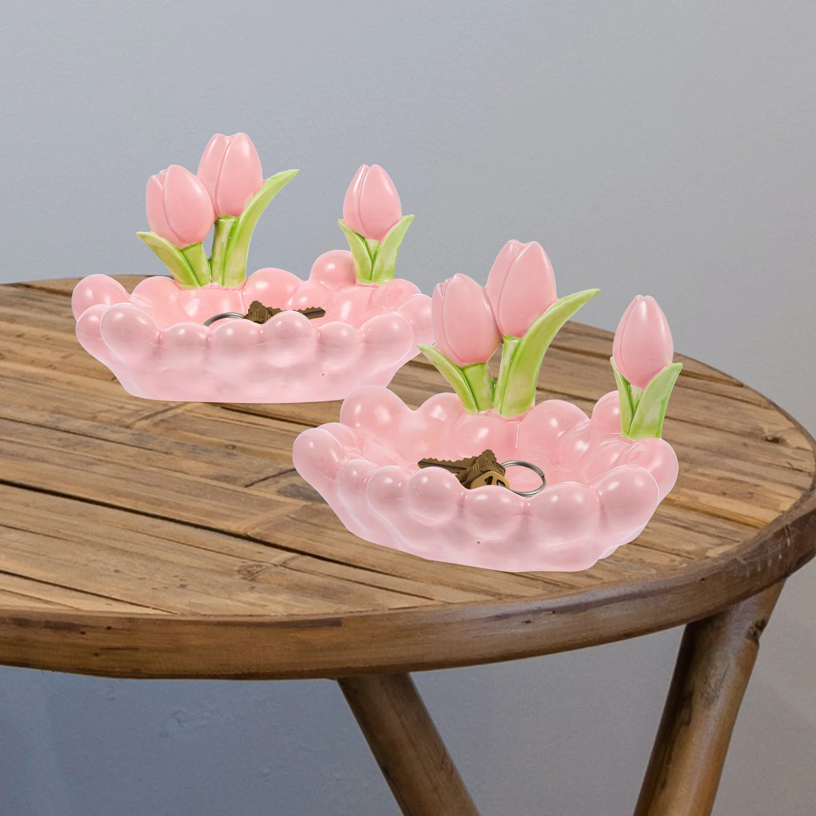 Desktop Jewelry Holder Necklace Storage Plate Dish Tray Key Trinket Display Pink Decor
Desktop Jewelry Holder Necklace Storage Plate Dish Tray Key Trinket Display Pink Decor