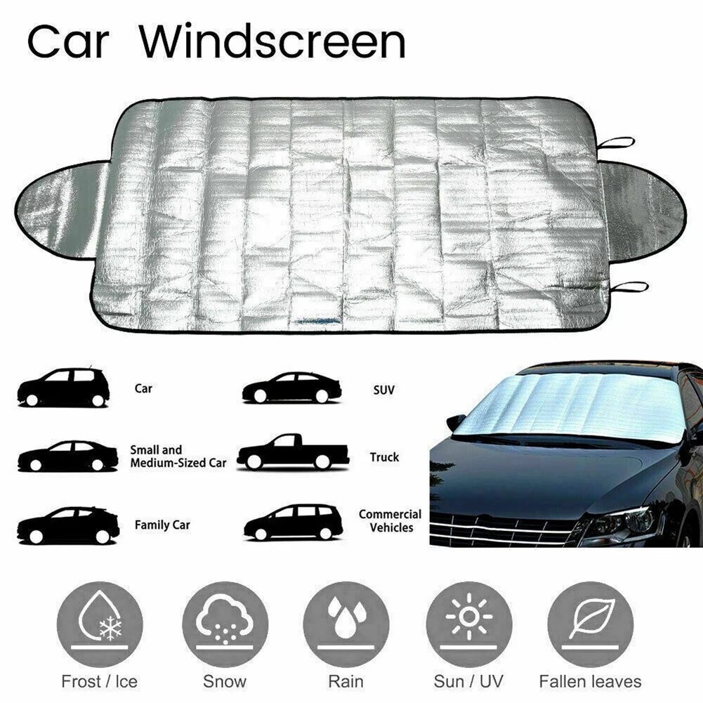 Car Windscreen Cover Front Cover Anti Snow Frost Ice Shield Dust Protector Heat Sun Mat Car Window Screen Frost Large Snow Cover
Car Windscreen Cover Front Cover Anti Snow Frost Ice Shield Dust Protector Heat Sun Mat Car Window Screen Frost Large Snow Cover